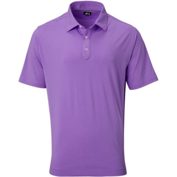 Footjoy Men's Purple Short Sleeve ProDry® Performance Golf Polo - Picture 1 of 16
